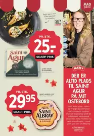 MENY tilbudsavis uge 38 Side 5: Saint Agur blåskimmel €25,00, Saint Albray €29,95