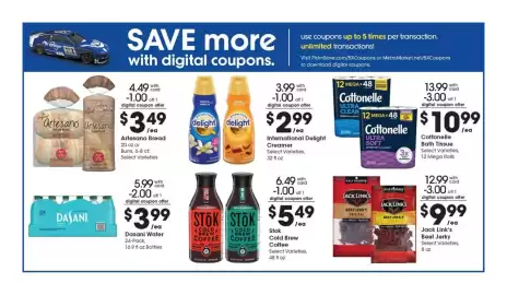 Metro Market weekly ad week 38 Page 8: International Delight Creamer €2,99, Cottonelle bath tissue €10,99