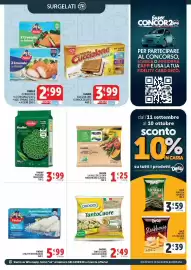 Volantino Deco Market Pagina 17: Orogel tanto cuore carciofi interi €2,49, Findus Pisellini Primavera €3,99