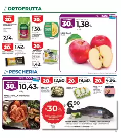 Volantino Unicoop Etruria Pagina 13: Mousse mela golden Melinda Bio €1,42, Mele Gala sfuse €1,38