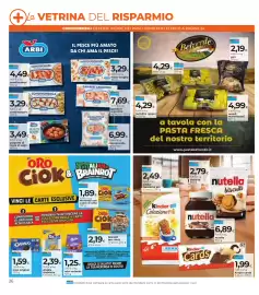 Volantino Unicoop Etruria Pagina 26: Misto scoglio Albi €3,29, Condivongola €3,29