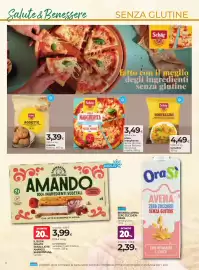 Volantino Unicoop Etruria Pagina 11: Schär pizza margherita senza glutine, senza lattosio €3,49, SeMr rosette €3,39