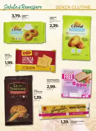 Volantino Unicoop Etruria Pagina 12: Céréal Ciambella €3,79, Biscotti Oro Saiwa senza glutine classico €1,99