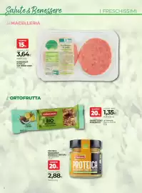 Volantino Unicoop Etruria Pagina 2: Barrette bio noberasco €1,35, Proteica spalmabile Ventura €2,88