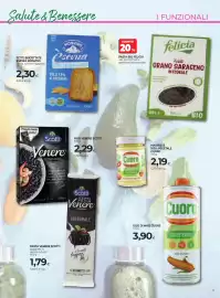 Volantino Unicoop Etruria Pagina 9: Fette biscottate èsenza Monviso €2,30, Pasta bio Felicia