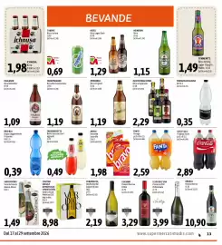 Volantino Madis Pagina 15: ACE candeggina Più +Densa €2,59, Bio Presto Power Caps €3,99