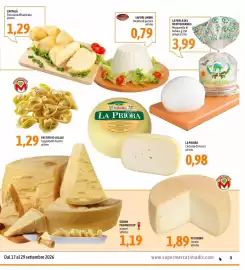 Volantino Madis Pagina 4: Filetto di persico €16,90, Coda di rospo decongelata €19,90