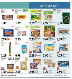 Volantino Madis Pagina 9: Santal succo di frutta €1,19, Kinder Pinguì €1,89