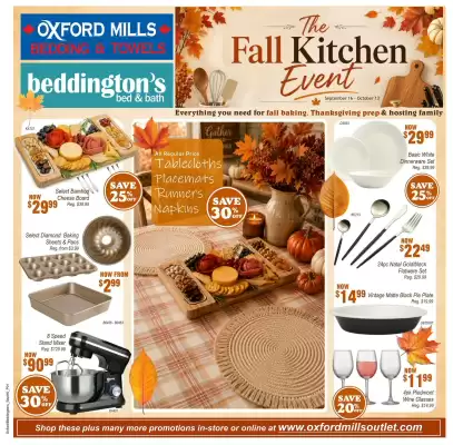 Beddington's flyer (valid until 13-10)