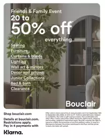Bouclair Home flyer week 38 Page 20