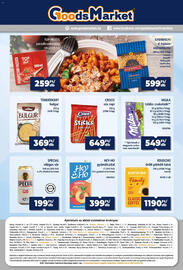Goods Market akciós újság Oldal 4: Tündérkert bulgur €369,00, Milka táblás csokoládé €549,00