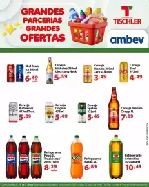 Catálogo Supermercados Tischler Página 1: Cerveja Michelob Ultra Long Neck €5,59, Refrigerante Antarctica 3L Guaraná €10,49