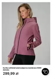 4F gazetka tydzień 38 Strona 10: Kurtka softshell wiatroodporna membrana 5000 damska 4F €299,99