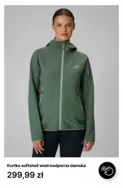 4F gazetka tydzień 38 Strona 4: Kurtka softshell wiatroodporna damska 4F €299,99