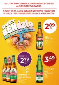 Duży Ben gazetka Strona 2: Piwo Łomża Wyborowe €2,89, Piwo Łomża €3,49
