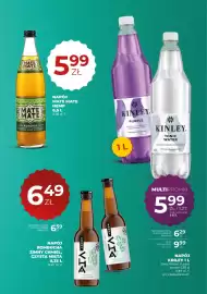 Duży Ben gazetka Strona 21: Napój Kombucha zimny chmiel €6,49, Napój Kinley Tonic Water €5,99
