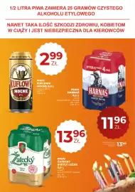 Duży Ben gazetka Strona 5: Piwo Žatecký Světlý Ležák 4-pak €13,96, Piwo Harnaś 4-pak €11,96