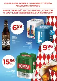 Duży Ben gazetka Strona 9: Piwo bezalkoholowe Lech 4-pak €9,96, Piwo Okocim Porter €6,59