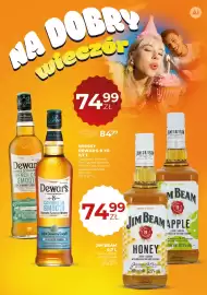 Duży Ben gazetka Strona 12: Whisky Dewar's 8 YO Caribbean Smooth €74,99, Likier Jim Beam Apple €74,99