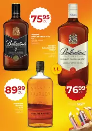 Duży Ben gazetka Strona 13: Whisky Ballantine's Finest €76,99, Whisky Ballantine's 7 YO €75,95