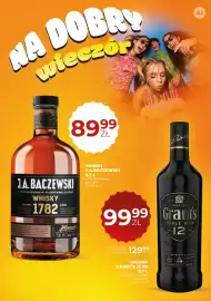 Duży Ben gazetka Strona 14: Whisky Grant's 12 YO €99,99, Whisky J.A. Baczewski €89,99