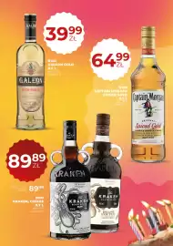 Duży Ben gazetka Strona 23: Rum Kraken €89,89, Rum Galeon Gold €39,99