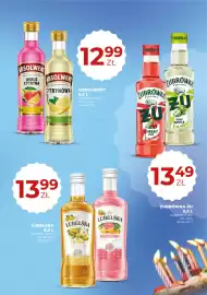 Duży Ben gazetka Strona 27: Żubrówka Żu Cherry Lime €13,49, Lubelska Pigwówka €13,99