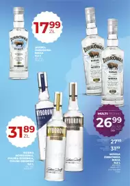 Duży Ben gazetka Strona 33: Wódka Żubrówka Biała €17,99, Wódka Wyborowa €31,89