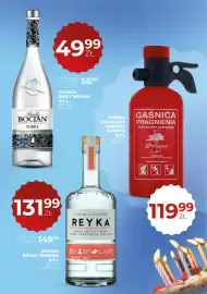 Duży Ben gazetka Strona 37: Wódka Biały Bocian €49,99, Wódka Excellent Dębowa Gaśnica €119,99