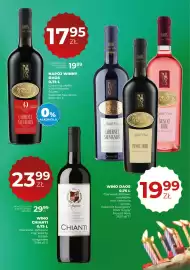 Duży Ben gazetka Strona 5: Wino czerwone Chianti Torfagiano €23,99, Wino czerwone Daos Cabernet Sauvignon €19,99