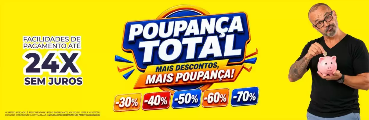 Feira dos Sofás (válido até 2-11)