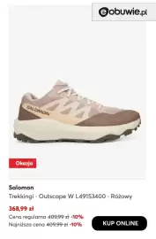 Eobuwie gazetka tydzień 38 Strona 2: Trekkingi Outscape W L49153400 różowy Salomon €368,99