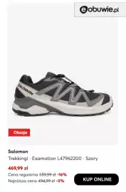Eobuwie gazetka tydzień 38 Strona 6: Trekkingi Examotion L47962200 szary Salomon €469,99