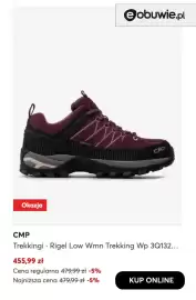 Eobuwie gazetka tydzień 38 Strona 7: Trekkingi Rigel Low Wmn Trekking Wp 3Q132 CMP €455,99
