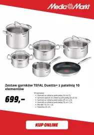Media Markt gazetka Strona 8: Zestaw garnków Tefal Duetto+ z patelnią 10 elementów €699,00