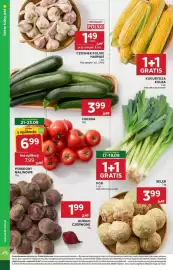 Stokrotka gazetka tydzień 38 Strona 10: Czosnek Polski Harnaś €1,49, Seler €3,99