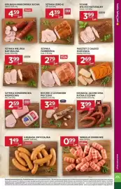 Stokrotka gazetka tydzień 38 Strona 15: Szyinka Farmerska Duda €2,79, Szynka Wiejska Naturalna Szuster €3,99