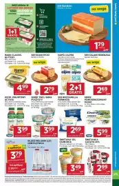 Stokrotka gazetka tydzień 38 Strona 19: Ser Mozzarella Formagia €2,69, Śmietana 18% Farm Milk €3,49