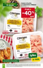 Stokrotka gazetka tydzień 38 Strona 2: Paski z fileta z piersi kurczaka O!mięso €14,49