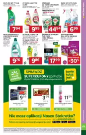 Stokrotka gazetka tydzień 38 Strona 35: Płyn do szyb Clin €6,99, Płyn do naczyń Fairy €9,99