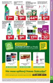 Stokrotka gazetka tydzień 38 Strona 35: Płyn do szyb Clin €6,99, Płyn do naczyń Fairy €9,99