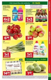 Stokrotka gazetka tydzień 38 Strona 5: Papryka Czerwona €6,98, Jabłka Wczesne €3,99