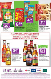 Stokrotka Express gazetka tydzień 38 Strona 6: Orzeszki Nic Nac's €6,89, Wafle z czekoladą mleczną kukurydziane Kupiec €4,79