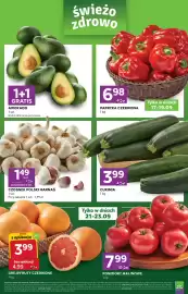 Stokrotka Express gazetka tydzień 38 Strona 2: Papryka czerwona €6,98, Pomidory malinowe €7,99