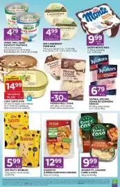 Stokrotka Express gazetka tydzień 38 Strona 3: Mleko wiejskie OSM Piątnica 3,2% €3,79, Pizza z salami €4,09