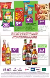 Stokrotka Express gazetka tydzień 38 Strona 6: Orzeszki Nic Nac's €6,89, Wafle z czekoladą mleczną kukurydziane Kupiec €4,79