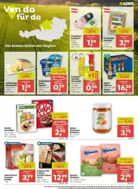 ADEG Flugblatt woche 39 Seite 4: Zipfer Märzen €16,56, KitKat Cereal €2,99