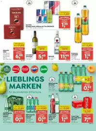ADEG Flugblatt woche 39 Seite 6: Coca-Cola, Coke Zero, Fanta od. Sprite €1,69, Römerquelle Emotion €0,92