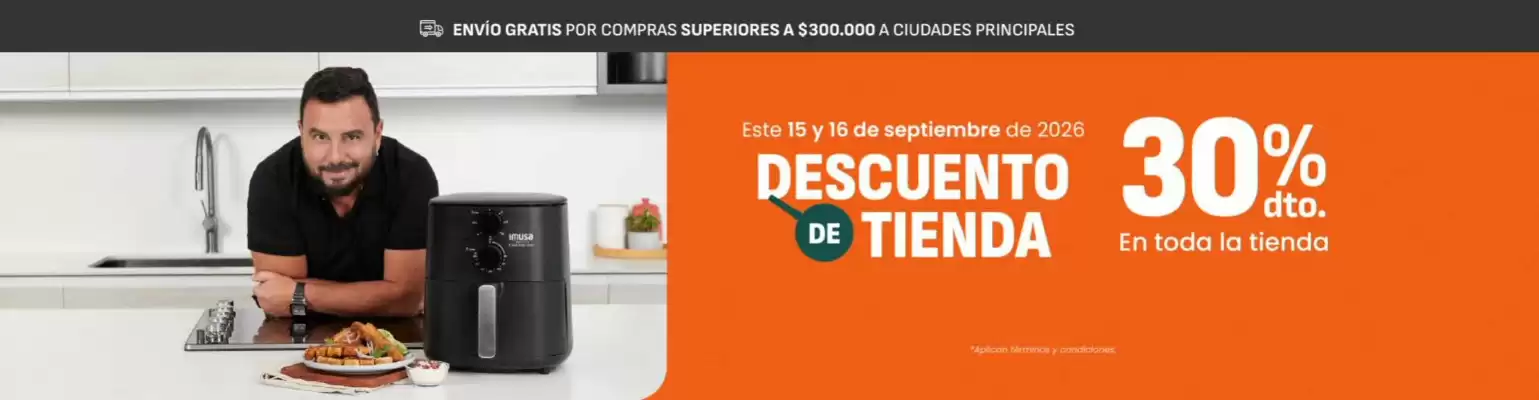 Imusa (válido hasta 18-09)