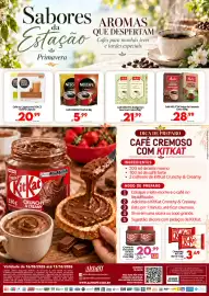 Encarte Althoff Supermercados Página 8: Creme de Chocolate KIT KAT Crunchy €20,99, Café NESCAFÉ Sachê €5,99